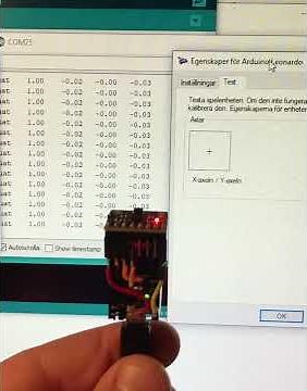 Arduino Gyro Game controller