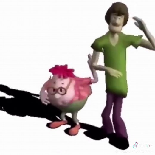 Shaggy and Carl Wheezer dance to