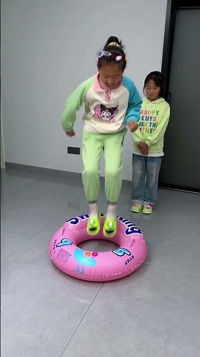 A magical swim ring! #FunFamily #PositiveEnergy #Fun