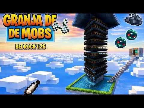 Granja de mobs para minecraft bedrock 26.1 | Pambaso_hz