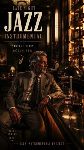 Alone at the Jazz Lounge 🌙🎷 | Relaxing 1950s, 1960s & 1970s Smooth Jazz