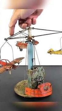 Rare 1920s Carousel Toy Restoration#restoration #carouseltoy #vintagetoy #toyrestoration