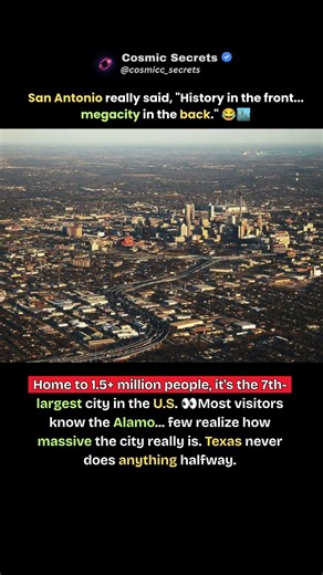 Why San Antonio Became The Heart Of Texas 🤠🏙️ #short #viral #trending #sanantonio #texas