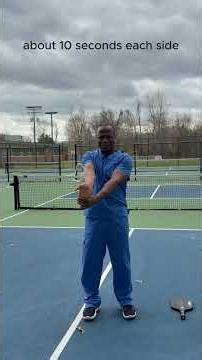 Pickleball Injury Prevention Stretches