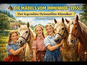 DIE MÄDELS VOM IMMENHOF (1955) 🐎 | Der legendäre Heimatfilm-Klassiker [Ganzer Film]