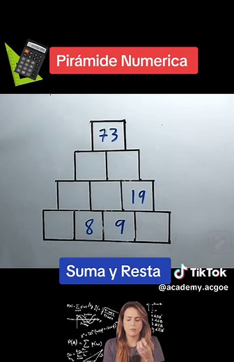Pirámide Numérica: Suma y Resta de Números