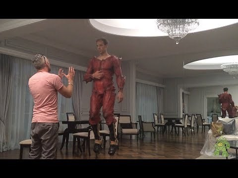 Alien Prosthetic Creature Suit - Rehearsals - CHILDHOOD'S END - Movie Magic