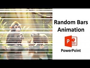 Random Bars Animation In PowerPoint