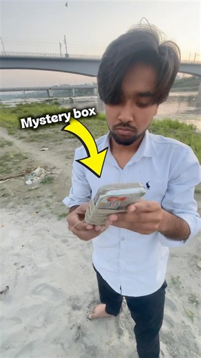 10-year-old geometry box near the river."😱