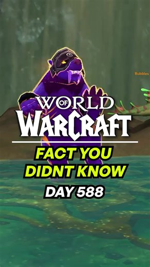 Here’s one world of Warcraft fact you didn’t know! Day 588 #warcraft #worldofwarcraft