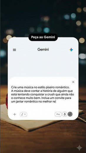Turn your ideas into music with Gemini.