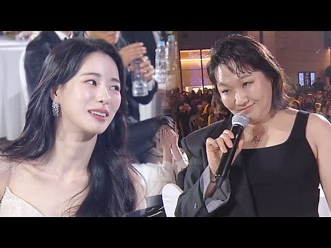 [59회 백상] ＂연진아, 나 지금 되게 신나＂ 진짜 연진을 만난 이수지의 패러디 | JTBC 230428 방송