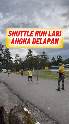 Shuttle run latihan kelincahan melalui gerakan lari secara bolak-balik | Ajrul Umalekhoa