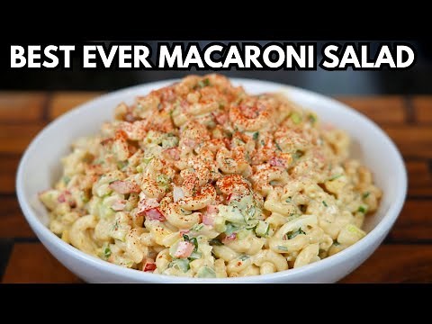 How To Make Cookout Worthy Classic Macaroni Salad