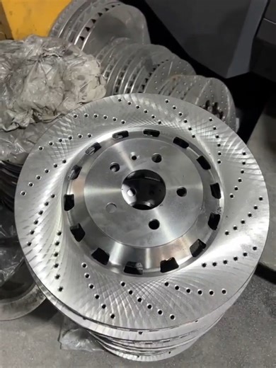 High-Quality Drilled & Slotted Brake Discs for Racing