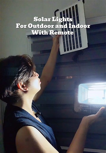 Solar Lights #solar #solarlights #solarpanel #solarwithremotecontrol