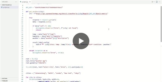 #python #apis #weatherapp #projects #learning #softwaredevelopment #tech | Karunanidhi kumar Singh