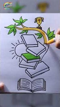 Easy Education Drawing for School Project 🎨📚