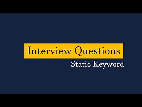 Java Interview Questions : Secrets of Static Keyword
