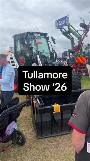 Tullamore Show 2026 is underway #AdareMachinery #Bobcat