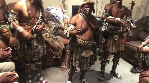 Traditional African Dance with Vibrant Attire