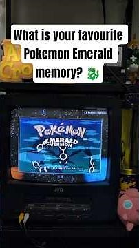 Do you remember battling Rayquaza in Pokemon Emerald? 🐉 #pokemon #pokemonemerald #retrogaming