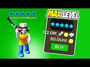 Unlocking STAGE *50* in roblox blade throwing