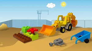 81K views · 248 reactions | Little builders will love to see what they can dig up with this backhoe loader! It has two shovels for double the digging fun! | LEGO Family | Facebook