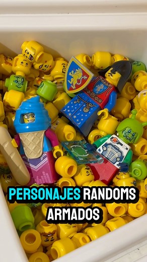 Armando personajes RANDOM en #Lego | El Minifigs