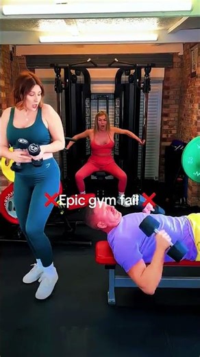 The Most Embarrassing Gym Moment Ever 😳😂 #gymfails #oopsmoment