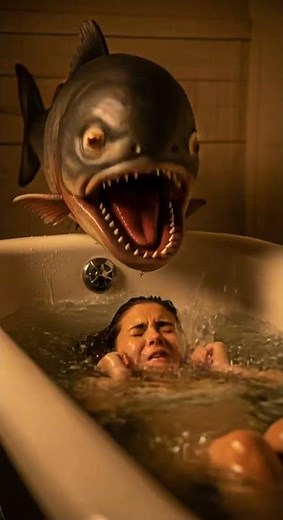 En Piraña 3DD (2012), Danielle Panabaker thrills in underwater horror #horror #thriller #piraña
