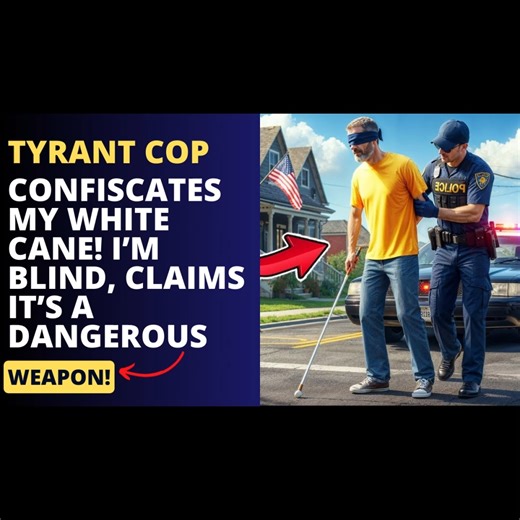 Reddit Stories-Tyrant Cop Confiscates My White Cane! I’m Blind, Claims It’s A Dangerous Weapon! | Reddit Real Life Stories