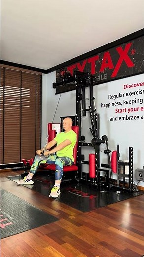 ULTIMATE HOME GYM - The Best Back Exercise on TYTAX Machine | Strengthen Your Back!