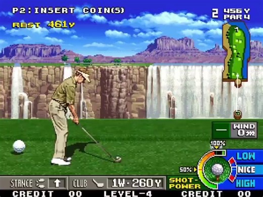 Neo Turf Master from 1996 is widely considered one of the greatest arcade golf games of all time.Did you ever play it?