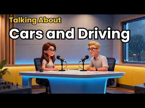 How to Talk About Cars and Driving in English | English Conversation Practice for Listening/Speaking