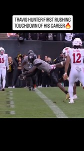 Colorado star Travis Hunter scores his first rushing touchdown of his career. Terrell Owens loves it!🔥 #travishunter #heisman #touchdown #terrellowens #wr #widereceiver #Football #gobuffs #coachprime #cubuffsfootball #big12football #collegefootball #WeComing #skobuffs #explorepage #cfb | noskozone