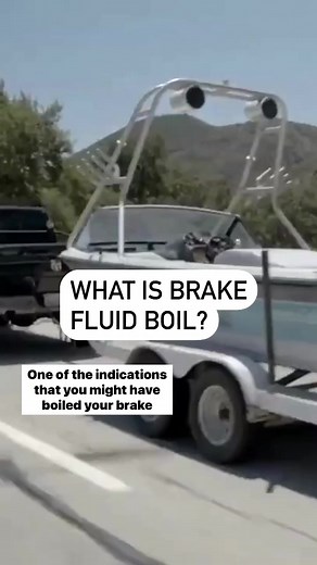 274K views · 3.6K reactions | When brake fluid boil occurs, it makes...