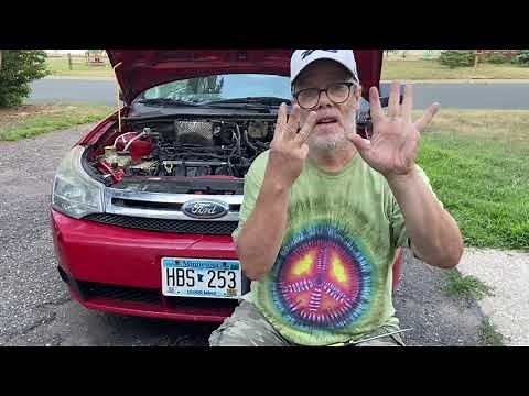 2008 - 2011 Ford Focus, Replace PCV valve, Remove Intake Manifold