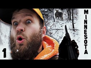BIG WOODS DEER CAMP in MINNESOTA // Buck Tracking (Season 2. Episode 1)