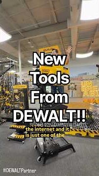 These new DEWALT tools are amazing!