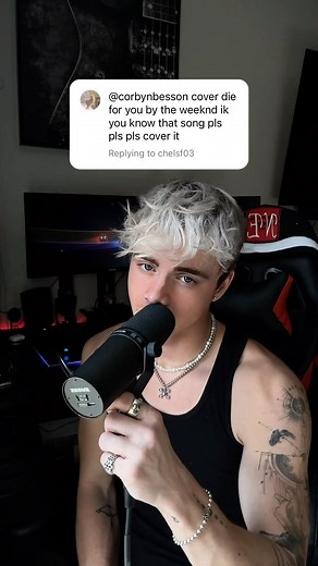 Corbyn Besson on Instagram: "since @arianagrande and @theweeknd just dropped the remix i had to… shoutout @chelsf03 for the request 😮‍💨 lemme know what song i should do next! hope y’all enjoy xo #dieforyou #arianagrande #theweeknd #cover"