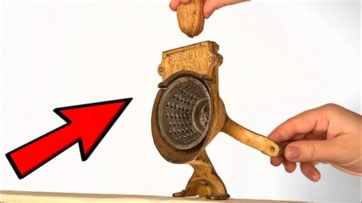 Bringing an old nut grinder back to life