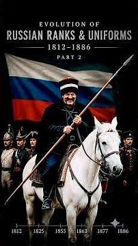 Evolution of the Russian Uniform: 🇷🇺 1812-1886