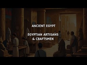 11/30 Ancient Egypt: artisans & craftsmen | Animated History