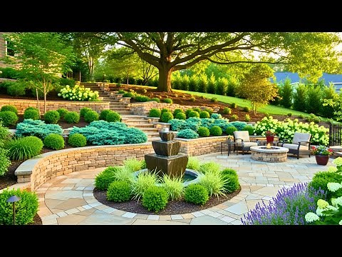 Sloped Backyard Landscape Ideas 2026: Terraces, Easy Drainage, and Low-Maintenance Designs Guide