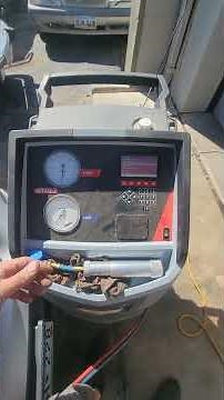 Robinair R1234yf Refridgerant identifier error bypass