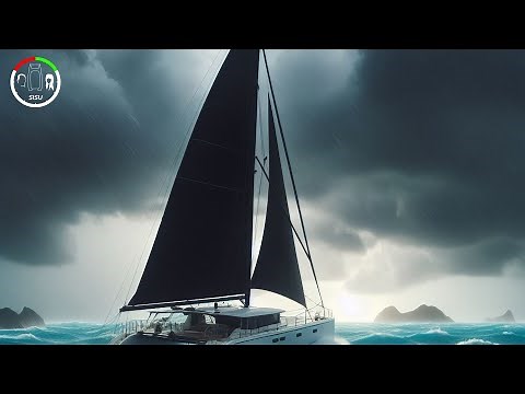 #231 Storms to Reach a Secret Bahamian Haven | Sailing Sisu Leopard 45 Catamaran