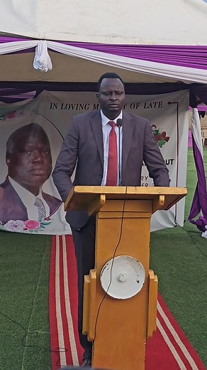 My condolences speech today at the Burial of uncle Hon. Bona Malwal Madut . | Elijah Manyok Jok
