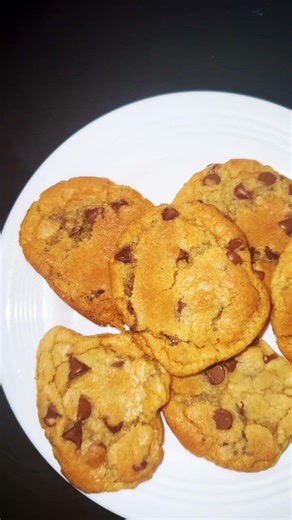 "The Perfect Homemade Chocolate Chip Cookies (Soft & Chewy!)" #foodlover #food #foodie
