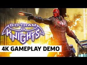 Gotham Knights Nightwing and Red Hood 4K Official Gameplay